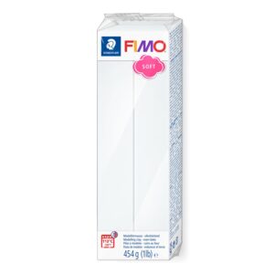 FIMO alb, soft 0, white, 454g